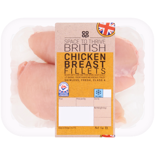 Co-op British Chicken Breast Fillet