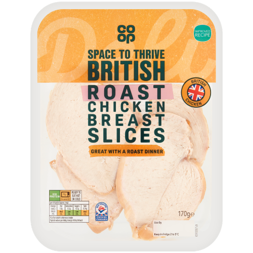 Co-op British Sliced Chicken Breast