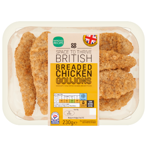 Co-op Breaded Chicken Goujons