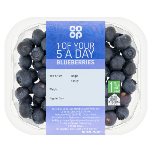 Co-op Blueberries Punnet