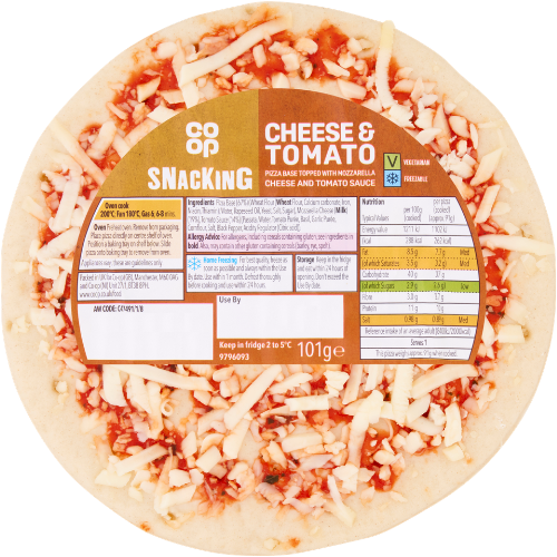Co-op Snack Cheese and Tomato