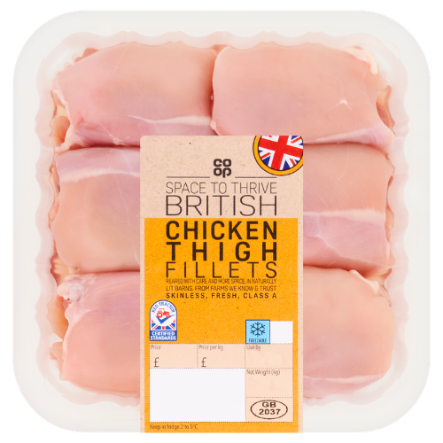 Co-op British Chicken Thigh Fillets