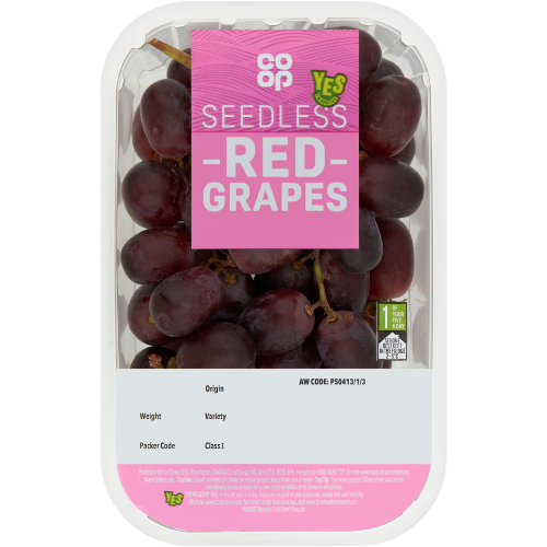 Co-op Red Seedless Grapes