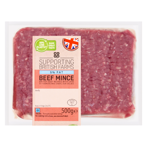 Co-op 5% Fat Lean Beef Steak Mince